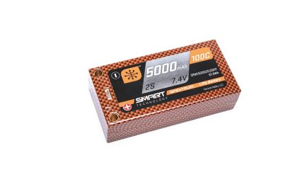 TEST BENCH - Spektrum 7.4V 5000mAh 100C Smart Race Shorty Hardcase LiPo Battery