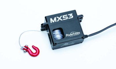 Powerhobby MX53 Internal Spool Brushless Servo Winch
