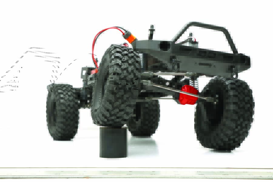 A fully articulating suspension gives the Base Camp plenty of crawling aptitude.