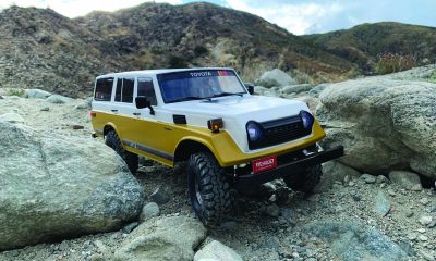 A Customized RC4WD Trail Finder 2 Land Cruiser FJ55