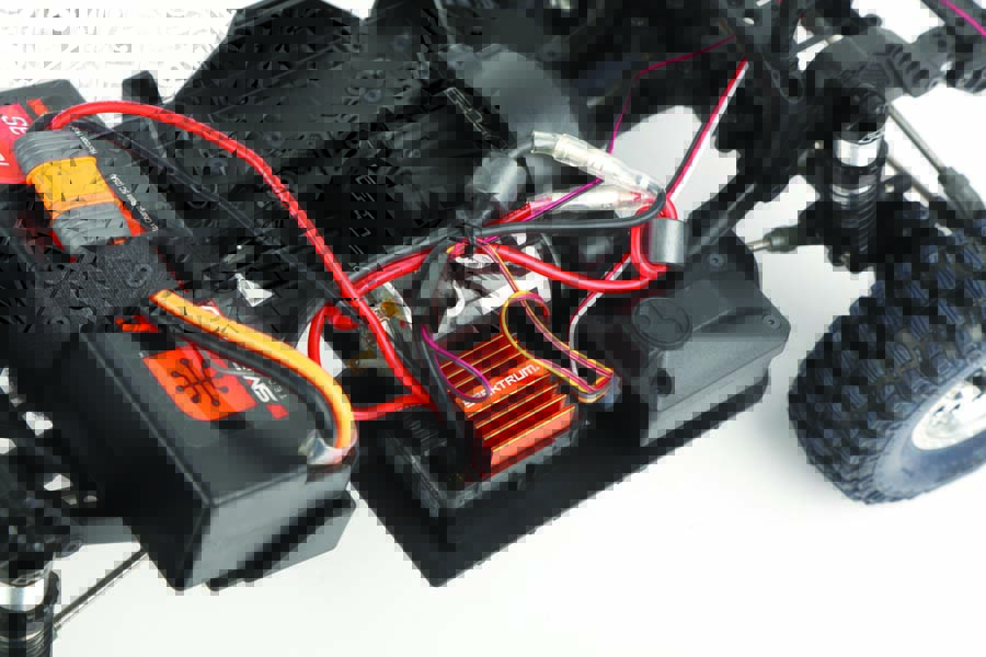 The crawler comes pre-built and wired for action.