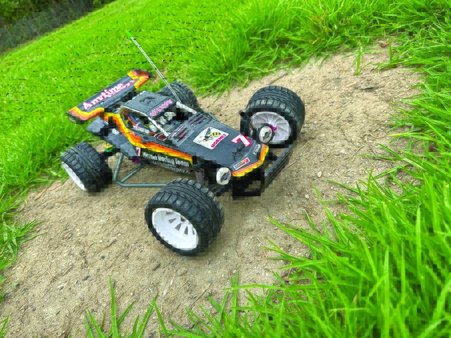 The Slammed Hornet - A Unique Take on a Classic Tamiya Buggy