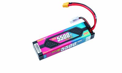 Gens Ace Advanced 5500mAh 2S 100C LiHV Hard Pack