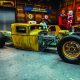 Keeping it scale with some wheels and tires that are taken from a Hot Rod model kit.