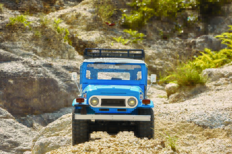 “This ready-to-run (RTR) radio-control crawler comes fully built and detailed to properly pay homage to the beloved FJ40.”