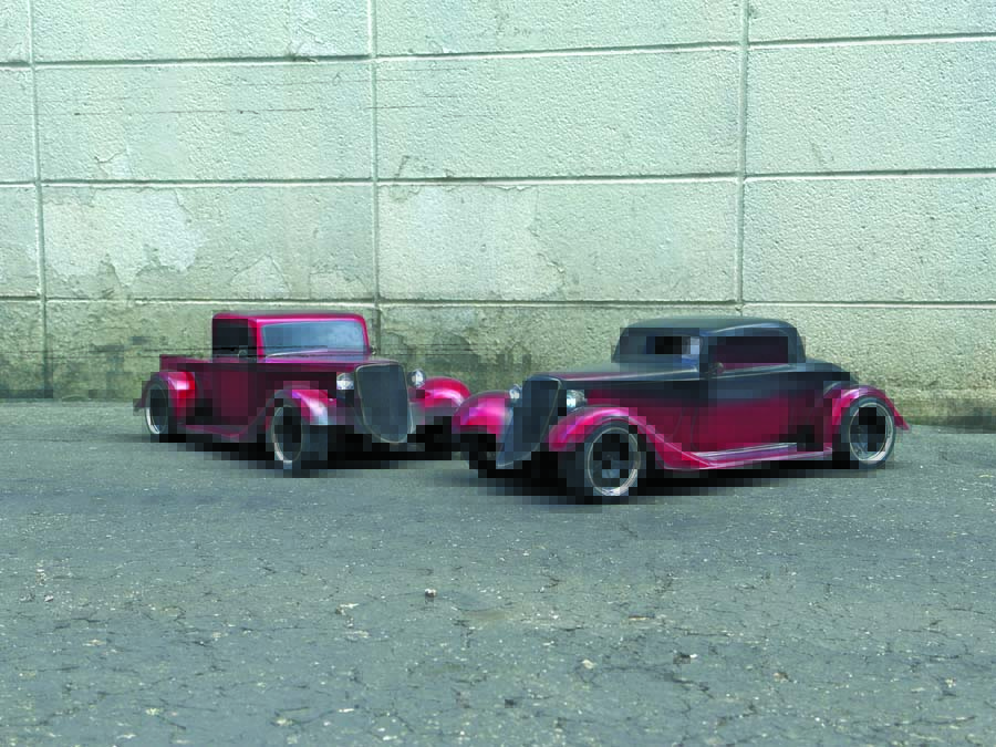 Scale Rat’s Customized Two-Tone Traxxas Factory Five ’33 & ’35 Hot Rods