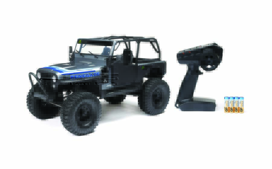 The Jeep CJ-7 ready to run kit is perfect for beginner RC drivers and experts alike.