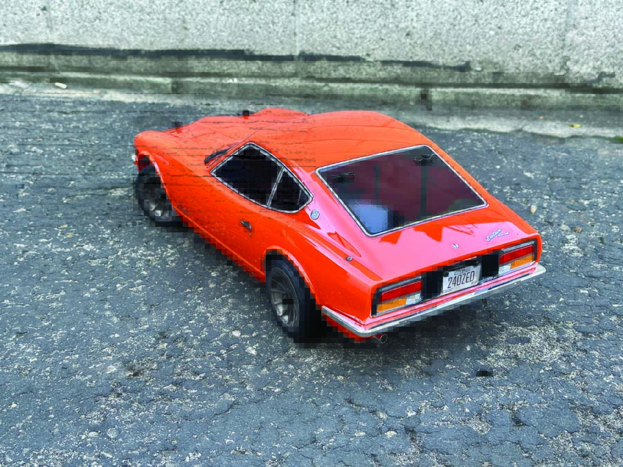 Team Associated did a great job with the 240Z’s dimensions. It looks realistic from any angle.