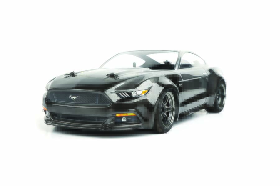 This replacement Traxxas Ford Mustang body features included decals and clear windows thinks to the body’s window masks.