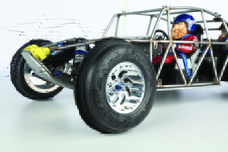 Traction comes courtesy of Reefs RC wheels and Pro-Line tires.