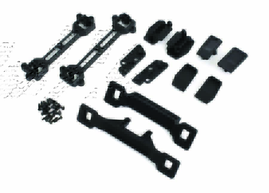 Going clipless only requires Traxxas’ Clipless Kit, which is available for select vehicles.